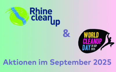 RhineCleanup und World Cleanup