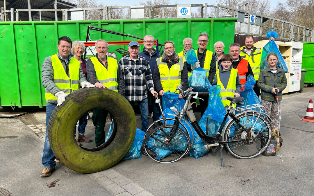 KKA-Aufsichtsrat motiviert zum Mitmachen beim Frühjahrsputz im Kreis Kleve